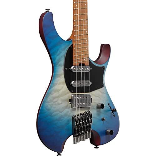 Ibanez QX54QM-BSM Blue Sphere Burst Matte – Guitare électrique (+ housse) - Les Beatles, Paul McCartney, John Lennon, RIngo Starr, George Harrison Ibanez QX54QM-BSM Blue Sphere Burst Matte - Guitare électrique (+ housse) – Image 7