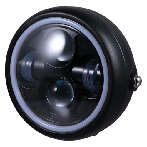 Faro LED para Motocicleta Cg125 Gn125 con diseño de ojos de ángel