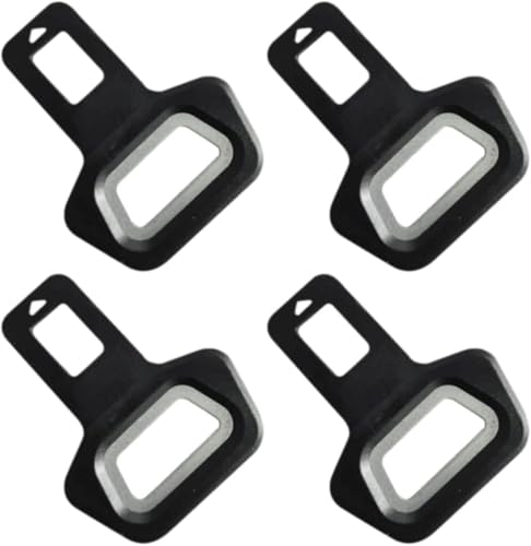 YNYCIPZ Zubehör für Autositze Interieurleisten 4 Stück Autozubehör Für Autositze Ersatzstecker aus Kunststoff und Metall Schutzclip Zubehör für Fahrzeuginnenraum
