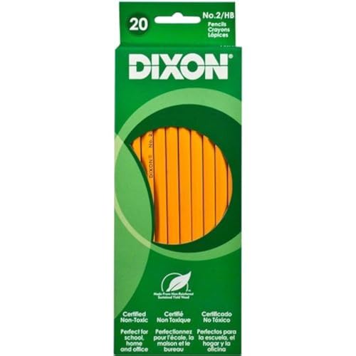 Dixon 20 Lápices No. 2 HB Madera Real miniatura 1