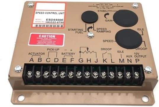 ESD5500E Speed Governor Engine Electronic Speed Control Unit Diesel Generator Set Accessories