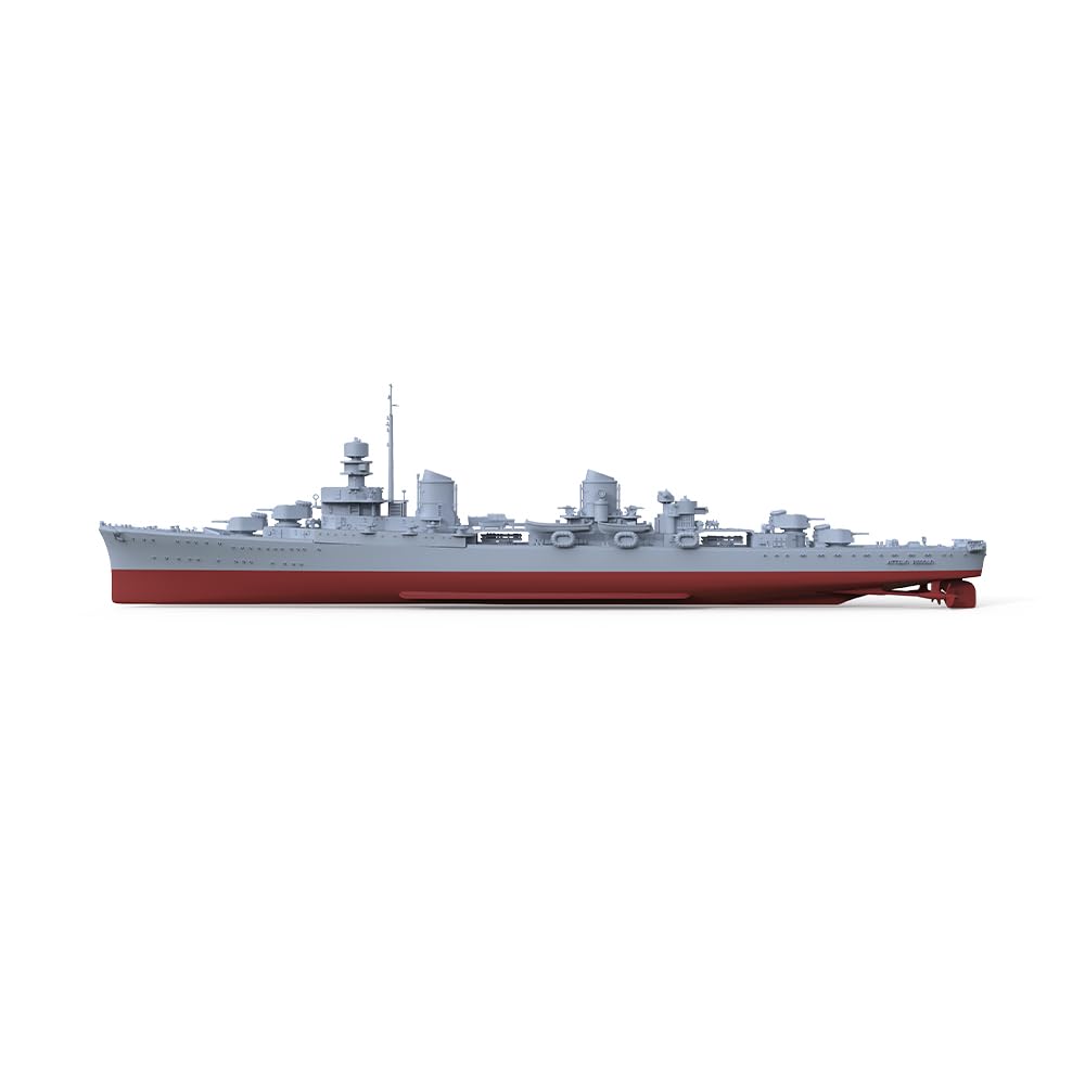 MRY-SFW SSC350515S-A 1/350 Kit Modello Militare Italia Capitani Romani Classe 1942 Light Cruiser Full Hull