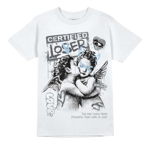 Image of DopeSkill Graphic Tee Streetwear Hip Hop Hypebeast Street Style Crew Neck Unisex T-Shirt Sneaker Colour Matching Shirts Angel