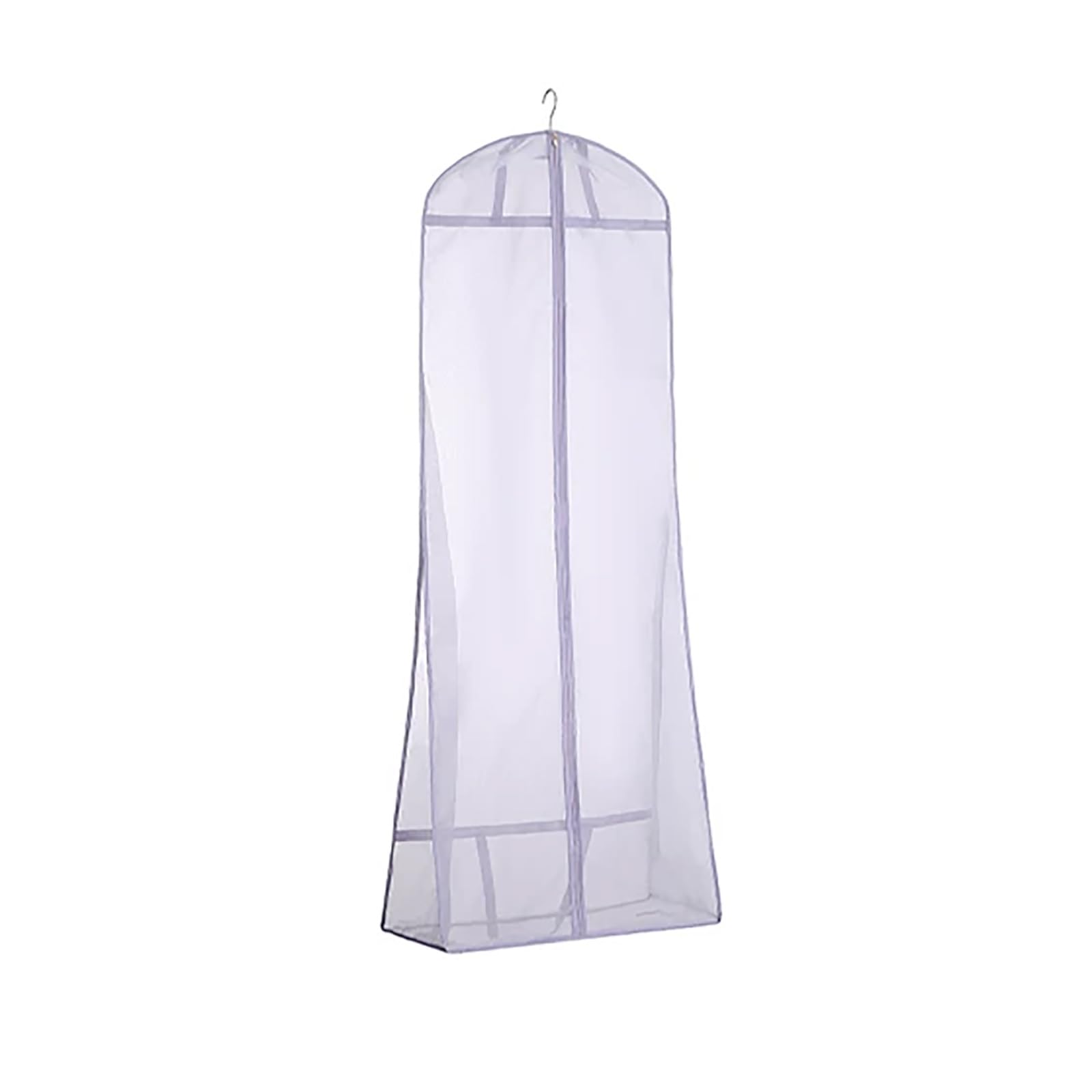 Clothing Bags for Hanging Clothes, Garment Covers，Dress Bags for Coats, Silk Garments and Knitwear(Purple,60 * 17 * 90cm/24 * 7 * 35in)