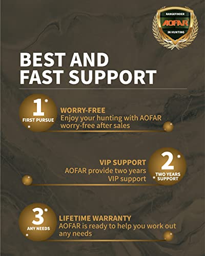 Aofar Hx-1200T Range Finder For Hunting Archery, 1200 Yards With Angle And Horizontal Distance, Shooting Wild Waterproof Coma Rangefinder, 6X 25Mm, Range And Bow Mode, Free Battery Gift Package #TOP5