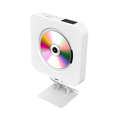 ByronStatics Portable CD Player, Wall Mountable CD Players Music Player