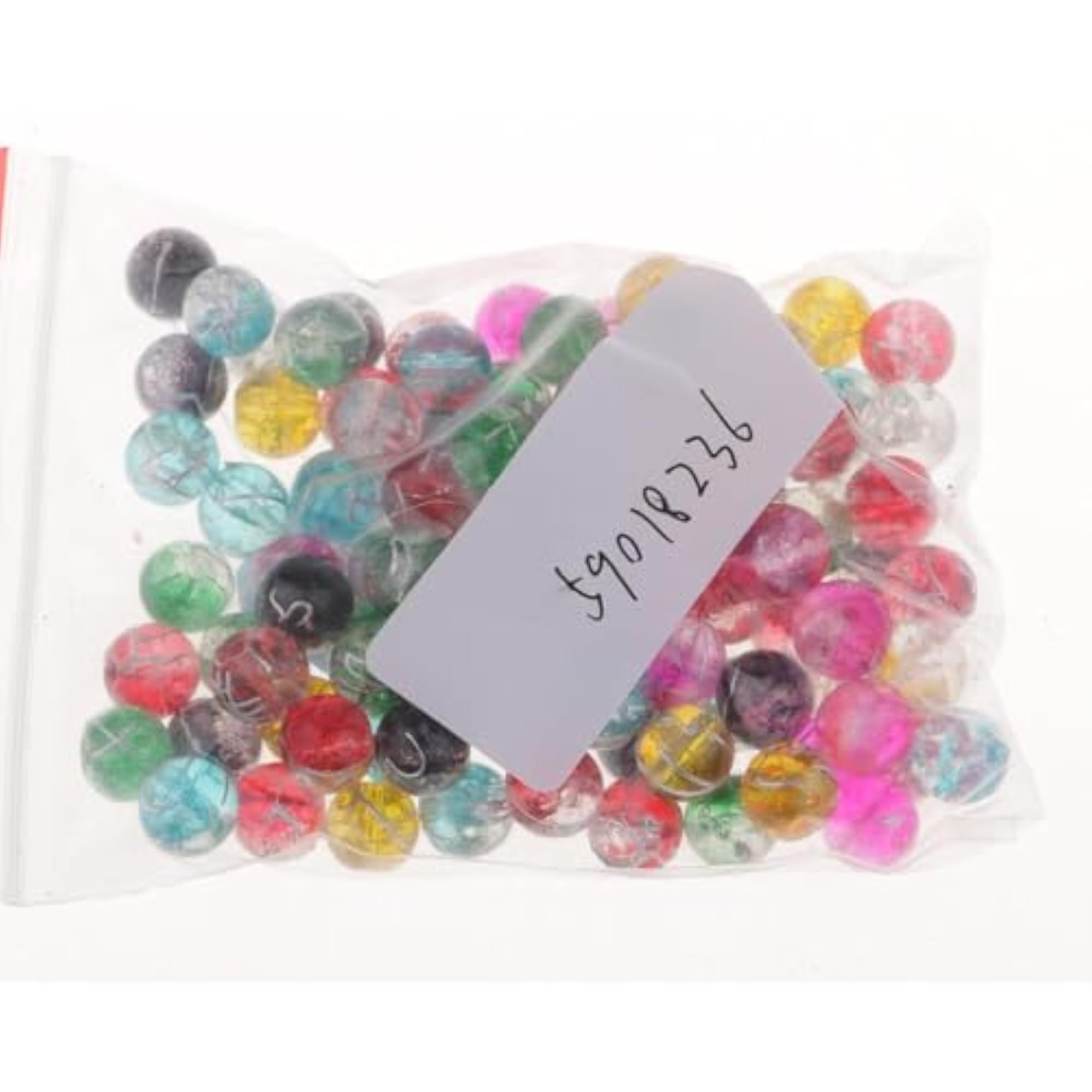 100Pcs Glass Round Spacer Loose Beads