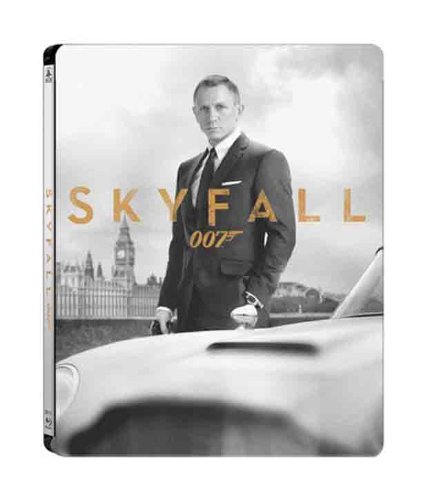 Skyfall 007 James Bond Limited Edition Steelbook Blu-ray (Region Free)