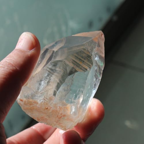 Quartz clair naturel brut de 500g pour polissage et lapidaire