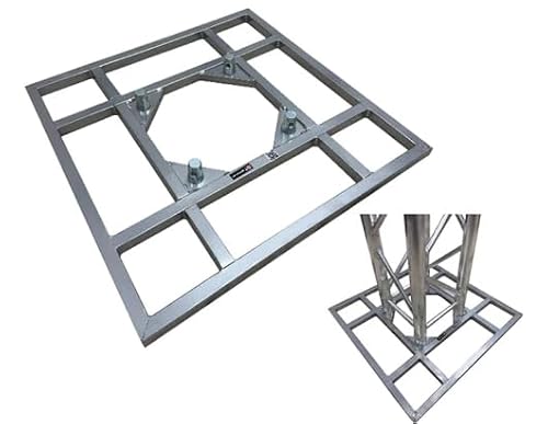 26"x26" Lightweight Sturdy Metal Frame Base for 12"x12" Square Trussing Fits All Major Name Brands Includes 8 Couplers/Pins/Clips