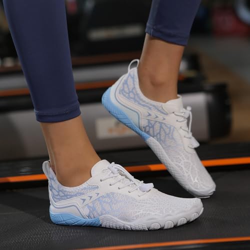 Hike Barefoot Shoes for Women Men Waterproof Trail Running Healthy & Non-Slip Barefoot Shoes Beach Pool Aqua Swim Surf Hiking Walking Footwear with Wide Toe Box3