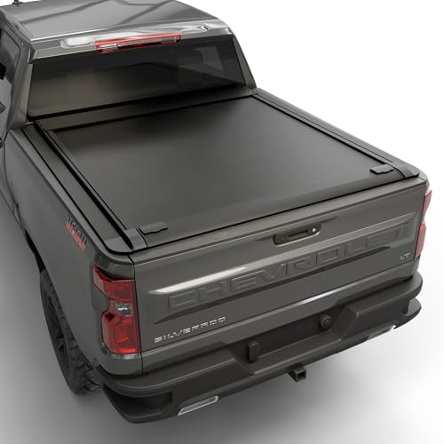 Tonotek Retractable Tonneau Cover Fits Chevy/GMC Silverado/Sierra 1500