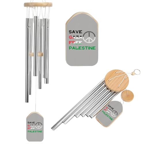 Save Gaza Free Palestine Wind Chimes