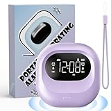 Ce réveil dispose de 2 alarmes distinctes pour vous ou plusieurs utilisateurs sur différents horaires et réglez-le pour sonner ou vibrer du lundi au soleil, du lundi au ven ou du samedi. Personnalisez l'affichage de l'heure sur 12/24h DST en fonction de vos habitudes personnelles