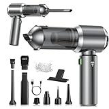 Handheld Vacuum Cleaner, 28000Pa 4 in 1 Handheld Vacuum Cordless, Brushless...