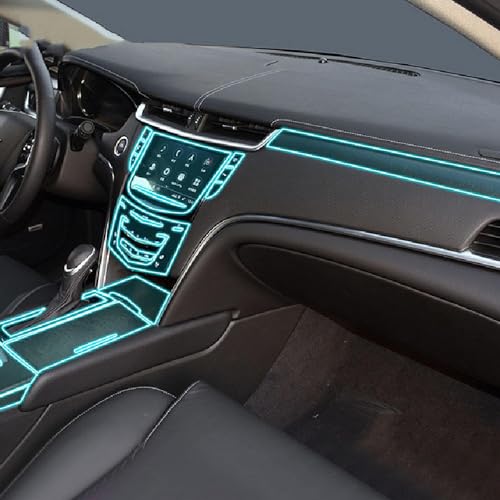 Film protecteur PPF-TPU console centrale Cadillac XTS 2013-2023 JCAKES