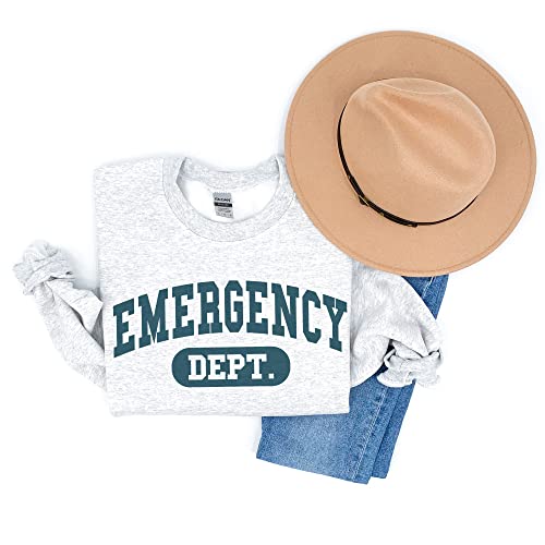 Emergency Department Sweatshirt, ER Nurse Life, Emergency Room Nurse Shirts, Group Team, Nursing School Grad, Unisex Crewneck3
