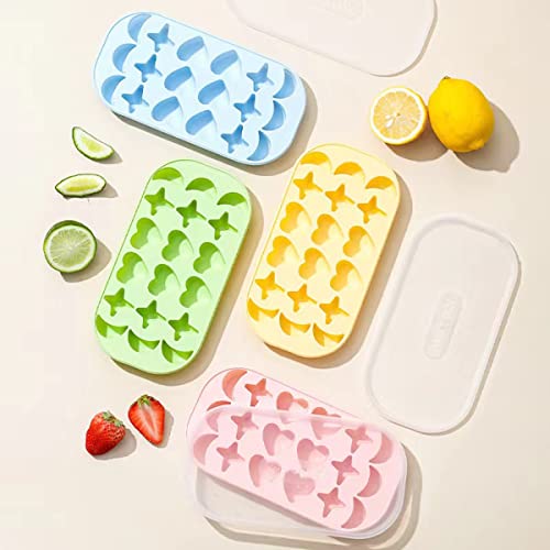 Molde de Silicona para Cubos de Hielo 2 Pzs con Tapa miniatura 2