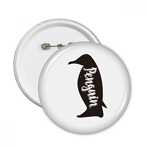 Badge pingouin pour personnaliser vos vestes et sacs à dos au quotidien lot de 5