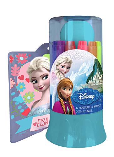 Preisvergleich Produktbild Joko Disney Frozen 12 Filzstifte Spray Offizielles Merchandising