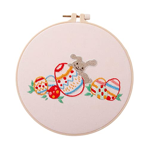 Broderie point de croix lapin pour un atelier créatif et relaxant à la maison