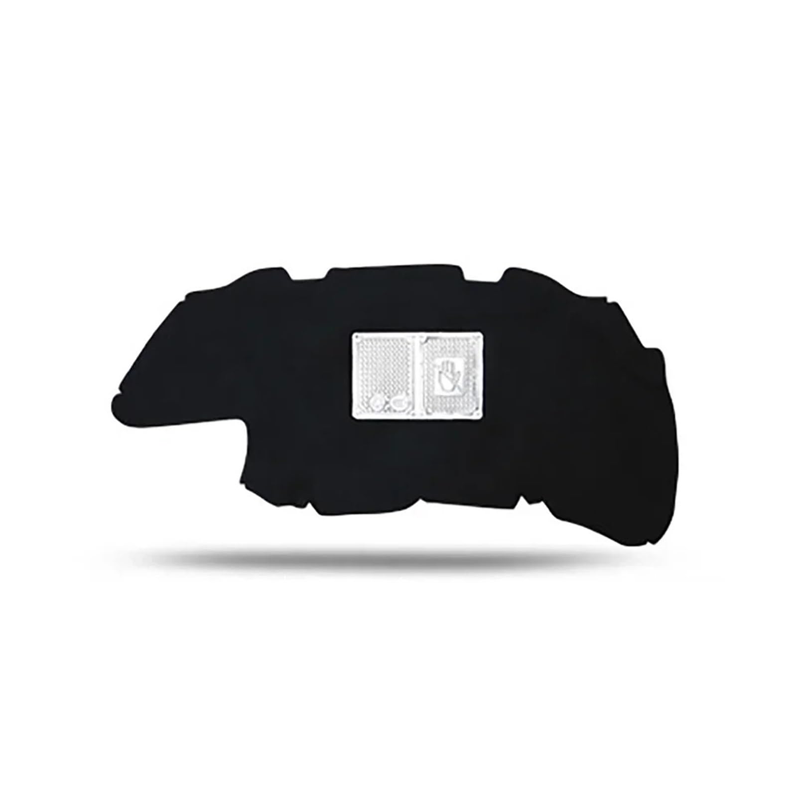 Wuqqxxqcm One Color Car Front Engine Hood Sound & Heat Insulation Cotton Sound Proof Cotton Pad Compatible For Peugeot 206 2003 -2013