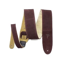 Perri’s Leathers Ltd. – Sangle de Guitare – Longueur Ajustable – Rembourrage en Peau de Mouton – Bordeaux – Fabriquée au… - Les Beatles, Paul McCartney, John Lennon, RIngo Starr, George Harrison