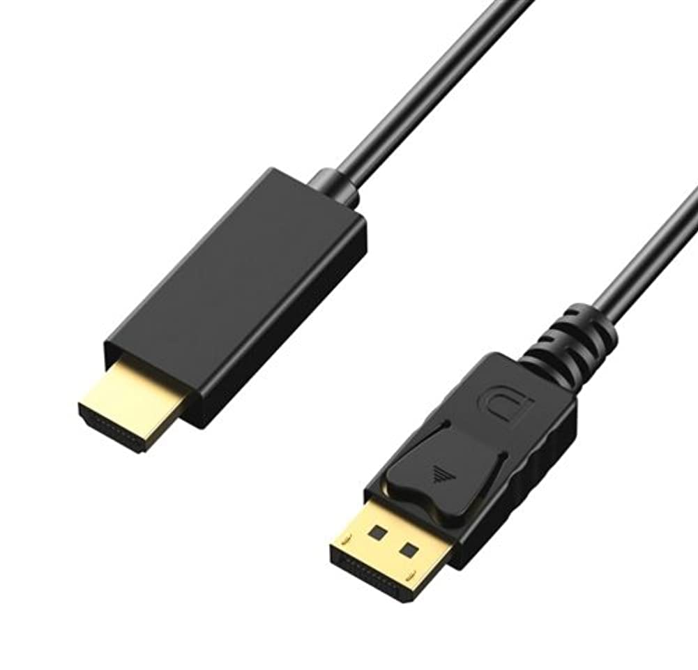 Axiom DPMHDMIM06-AX 1.82m DisplayPort HDMI Negro Adaptador de Cable de vídeo - Adaptadores de Cable de vídeo (1,82 m, DisplayPort, HDMI, Macho, Macho, Negro)