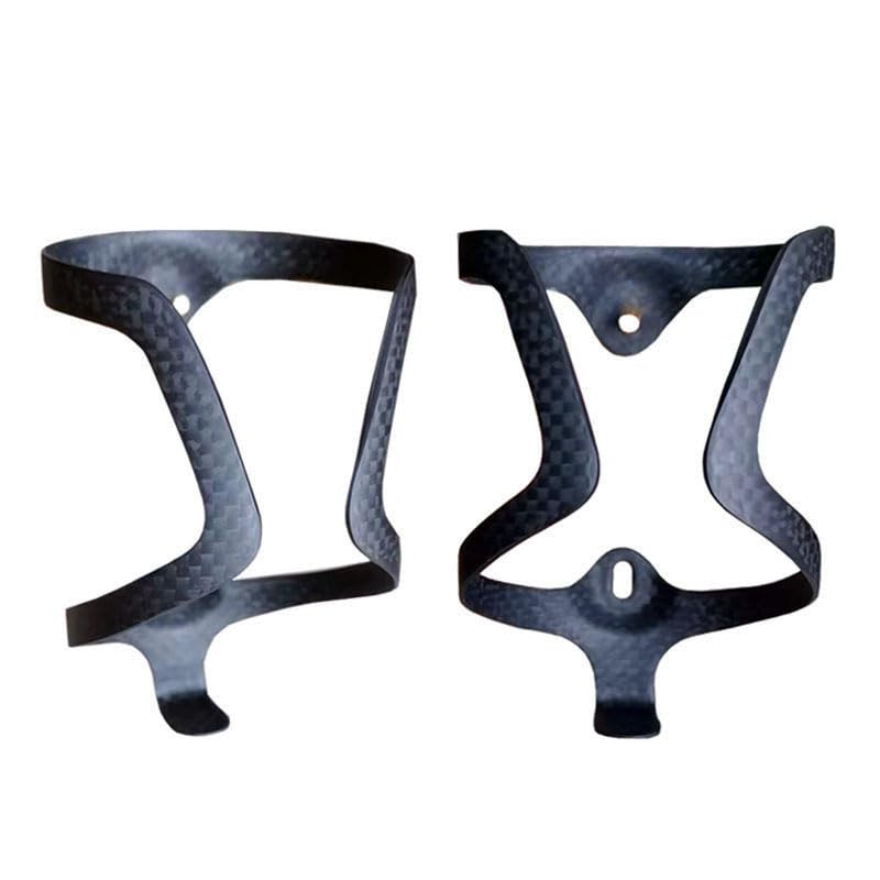 Porta Borraccia Bici Portaborraccia Ultraleggero in Fibra di Carbonio 3k 13g±3g MTB/Road Bicycle Botellero Carbono Bike Bottle Holder(3K Matte 2pcs)