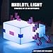 Paladone Minecraft Axolotl Light, Five Color Modes, Officially Licensed Lamp to Decorate Gaming Desk or Kids, Tweens and Gamers Room - Minecraft Gift