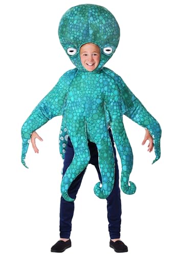 Disfraz de pulpo azul para niños unisex