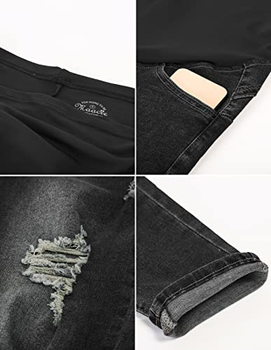 Variante de Maacie vaqueros premama Negro S