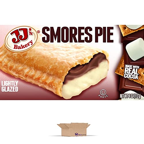 Lightly Glazed Smores Pie by JJ\'s Bakery | 4 Ounce | Pack of 6