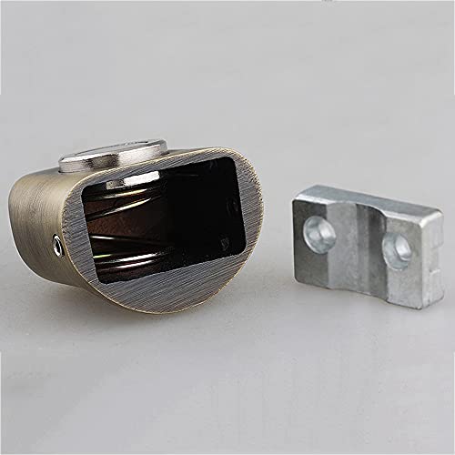 Topes de puerta magnéticos de acero inoxidable con tornillos de suelo 6