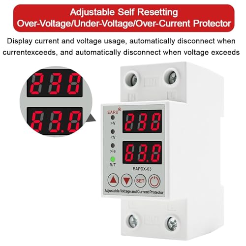 Relais de protection numérique réglable 40A haute précision CA 230V - 3