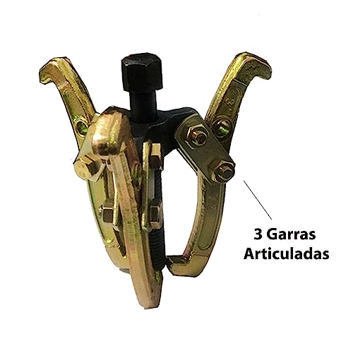 Saca Polia e Rolamentos 3 Garras 3 Pol 75mm Rodas Carros