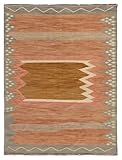 Nain Trading Kilim Afghan Kaudani Limited 142x200 Handgewebt Orientteppich Teppich Wolle