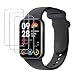 Produktbild Tieeyivv 3 Stück Schutzfolie für Xiaomi Mi Band 8 Pro Panzerfolie Panzer Schutz Glas Displayschutzfolie Weich Folie Anti-Bubble Einfache InstallationNass Angewendet Schutzfolie