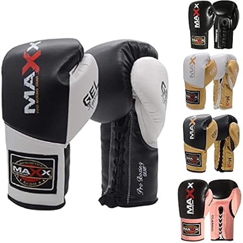 MAXX Maya Leather Lace-up Boxing Gloves Cover
