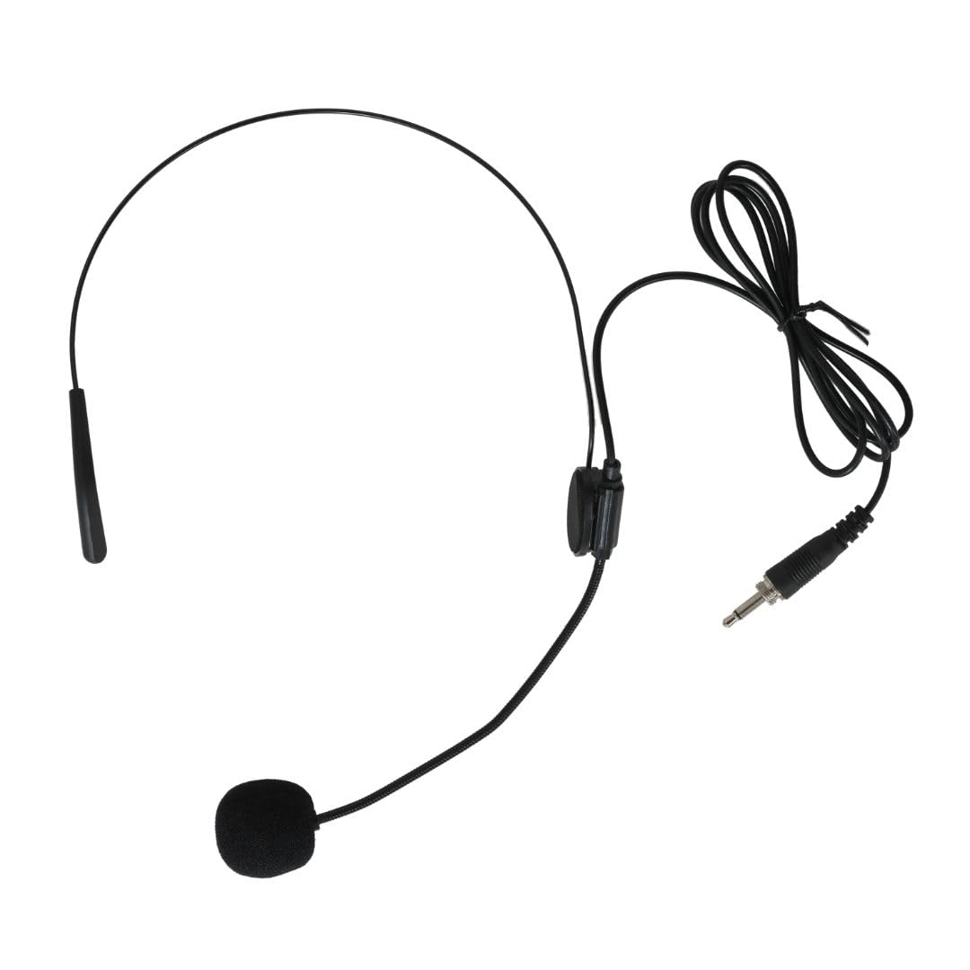 Professional Hands Free Headset Microphone, Flexible Wired Boom (Standard 3.5mm Connector Jack) Universal Microphone-image-27