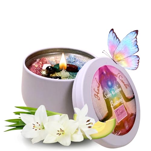 The Seven Chakras Balancing Candle (Small 4oz)
