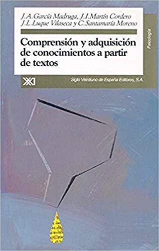Comprensión y adquisición de conocimientos a partir de textos