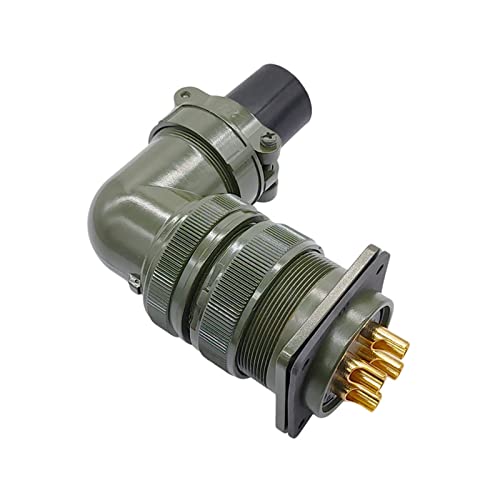 32-17 Mil-C Military Specification Connectors 4 Pin Circular Connector 5015 Mil Std Ms3102A Ms3106A Ms3108A Plug Socket 1Pcs (Color : Plug 3108 32-17P) #TOP3