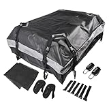 NSGMXT Cofre de techo plegable e impermeable, con alfombrilla antideslizante, para vehículos con/sin portaequipajes