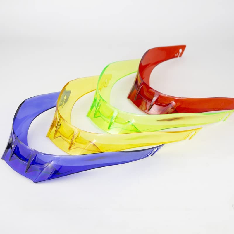 Lentille De Visière Et Aileron Arrière Pour Casque AGV Pista – Compatible GPR/GP/Corsa (noir) - 7