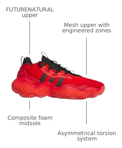 Image of Adidas Unisex-Adult Trae Young 3 Low Trainers