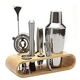 Los estantes de madera ovalados estÃ¡n bien diseÃ±ados para hacer que sus herramientas de barra sean seguras y seguras, asegurÃ¡ndose de que no haya mÃ¡s escombros en los cajones y armarios de su cocina. Muestre sus preciosos cÃ³cteles y estantes de almacenamiento de bambÃº Ãºnicos.