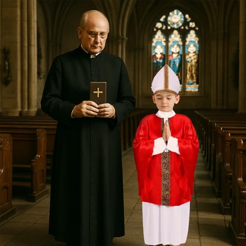 Disfraz de Papa para Niños Maiteenly miniatura 2