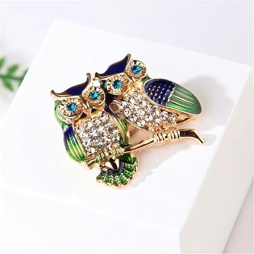 Image of Cameo Brooch Vintage Silver Tone Lady Portrait Brooch Pins for Women Victorian Jewelry Crystal Rhinestone Brooches for Hat Scarf Collar Lapel Handbags Shawls for Christmas