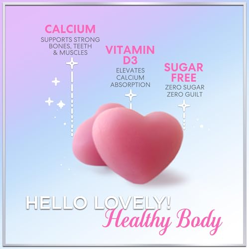 Hello Lovely! Sugar Free Calcium Gummies